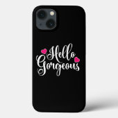 Coques Case-Mate iPhone Bonjour magnifique (Verso)