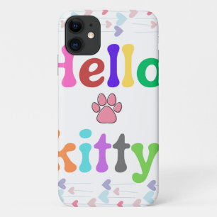 Case-Mate iPhone Case bonjour mignon chaton.