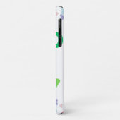 Coques Case-Mate iPhone bonjour mignon chaton. (Dos/Gauche)