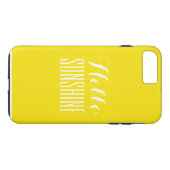 Coques Case-Mate iPhone Bonjour soleil je téléphone la couverture plus de (Dos (Horizontal))