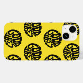Coques Case-Mate iPhone Bonne ambiance jaune typographie moderne simple te (Verso (horizontal))