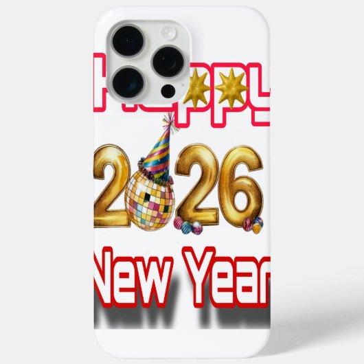 Coques Case-Mate iPhone Bonne année (Verso)