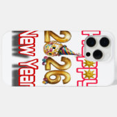 Coques Case-Mate iPhone Bonne année (Verso (horizontal))