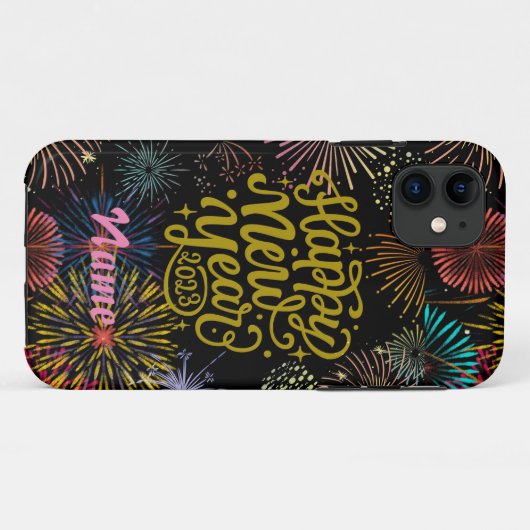 Coques Case-Mate iPhone Bonne année 2023 Thunder_Cove (Dos (Horizontal))