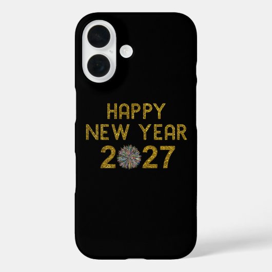 Coques Case-Mate iPhone Bonne année 2027 (Verso)