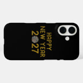 Coques Case-Mate iPhone Bonne année 2027 (Verso (horizontal))