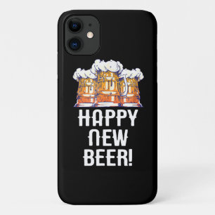 Case-Mate iPhone Case BONNE ANNÉE BIÈRE ! Soirée du Nouvel An Boire