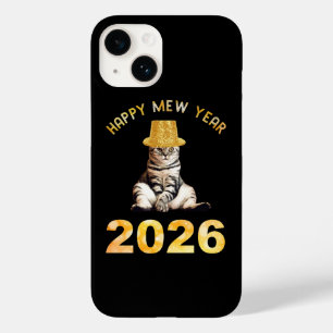 Coque Pour iPhone 14 Bonne année Mew 2026