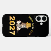 Coques Case-Mate iPhone Bonne année Mew 2027 (Verso (horizontal))
