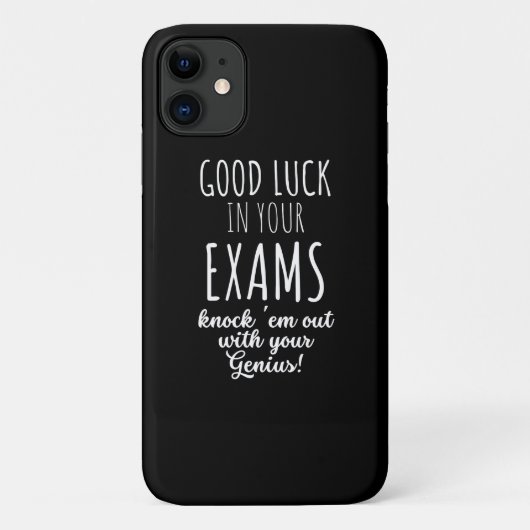 Coques Case-Mate iPhone bonne chance à vos examens (Dos)