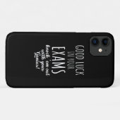 Coques Case-Mate iPhone bonne chance à vos examens (Dos (Horizontal))