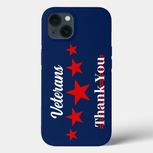 Coques Case-Mate iPhone Bonne fête des anciens combattants (Verso)