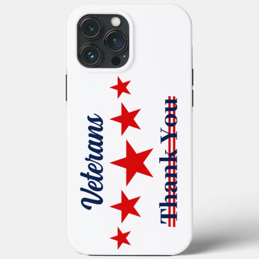 Coques Case-Mate iPhone Bonne fête des anciens combattants (Verso)