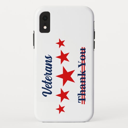 Coques Case-Mate iPhone Bonne fête des anciens combattants (Dos)