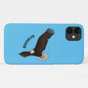 Case-Mate iPhone Case Bonne illustration de dessin d'aigle à chauve-sour