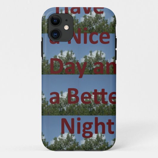 Coques Case-Mate iPhone Bonne journée et meilleur art nocturne (Dos)