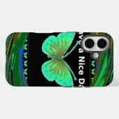 Coques Case-Mate iPhone Bonne journée et meilleure nuit papillon.png (Verso (horizontal))