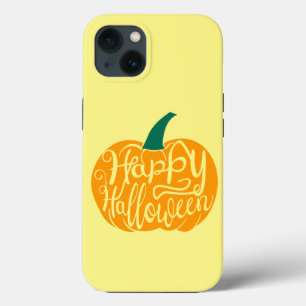 Case-Mate iPhone Case Bonne lettre Halloween sur citrouille sculpté