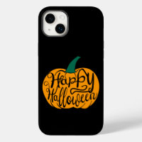 Bonne lettre Halloween sur citrouille sculpté