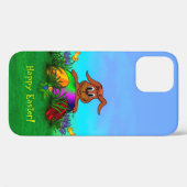Coques Case-Mate iPhone Bonne Pâques ! Lapin de Pâques (Verso (horizontal))