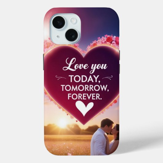 Coques Case-Mate iPhone Bonne Saint Valentin (Verso)