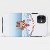 Coques Case-Mate iPhone BONNES FÊTES ! Singe (Dos (Horizontal))