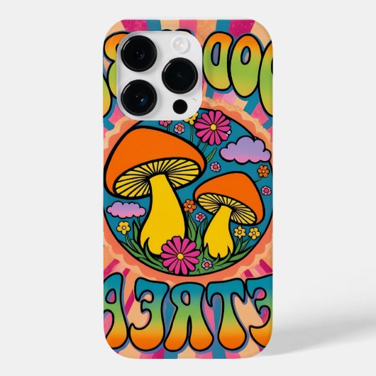 Coques Case-Mate iPhone Bonnes vibes battre le champignon (Verso)
