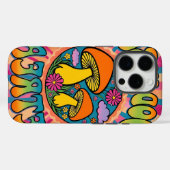Coques Case-Mate iPhone Bonnes vibes battre le champignon (Verso (horizontal))