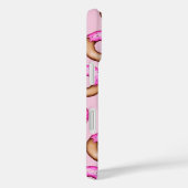 Coques Case-Mate iPhone Bons beignets congelés rose avec Motif d'arrosage (Verso / Droite)