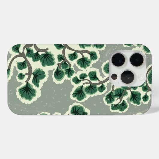 Coques Case-Mate iPhone Bonsai Tree Pattern (Verso (horizontal))