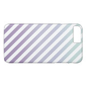 Coques Case-Mate iPhone Bonté de la bande - Turquoise et violette (Dos (Horizontal))