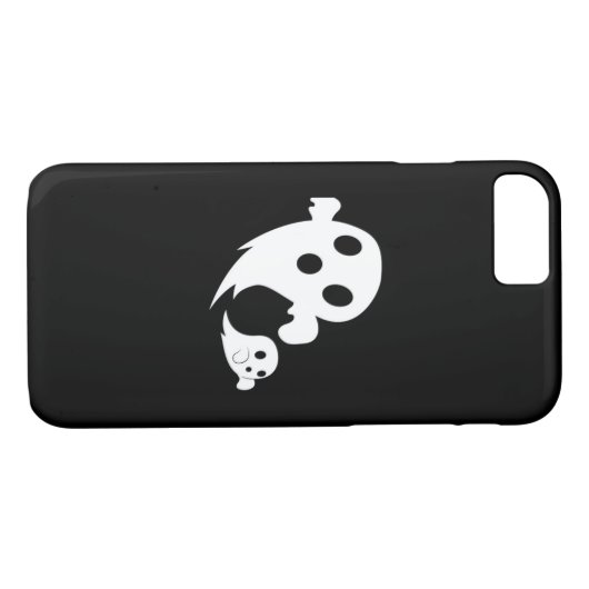 Coques Case-Mate iPhone Boo blanc (Dos (Horizontal))