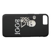Coques Case-Mate iPhone Boo ! Cute Masquer Peekaboo Effrayant Enfants Hall (Dos (Horizontal))