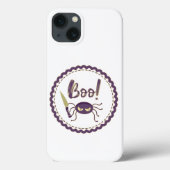Coques Case-Mate iPhone Boo drôle Halloween personnage d'araignée main (Verso)