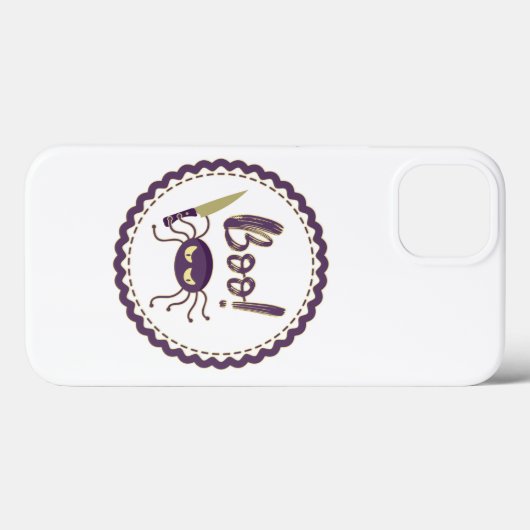 Coques Case-Mate iPhone Boo drôle Halloween personnage d'araignée main (Verso (horizontal))