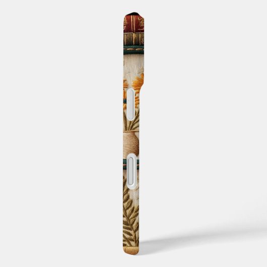 Coques Case-Mate iPhone Bookcase style broderie (Verso / Droite)