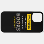 Coques Case-Mate iPhone bookworm avertissement drôle livre lecture nerds d (Verso / Droite)