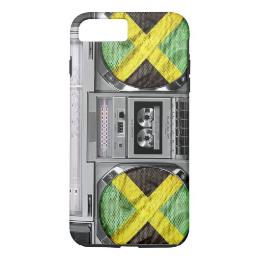 Coques Case-Mate iPhone Boombox jamaïcain (Dos)