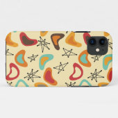 Coques Case-Mate iPhone Boomerangs et étoiles (Dos (Horizontal))