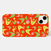 Coques Case-Mate iPhone Boomerangs rétro (Verso (horizontal))