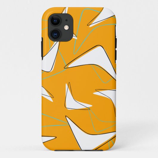 Coques Case-Mate iPhone Boomerangs rétro (Dos)