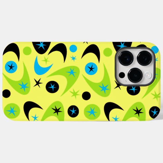 Coques Case-Mate iPhone Boomerangs rétro (Verso (horizontal))