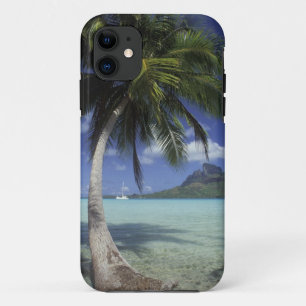 Coque iPhone 11 Bora Bora, Polynésie française Mt. Otemanu vu