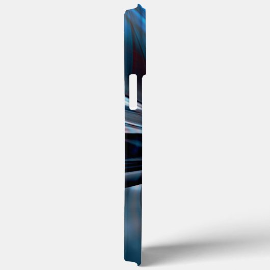 Coques Case-Mate iPhone Bords torsadés foncés polis superposés (Verso / Droite)