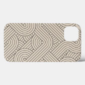 Coques Case-Mate iPhone Bordure Abstraite (Verso (horizontal))