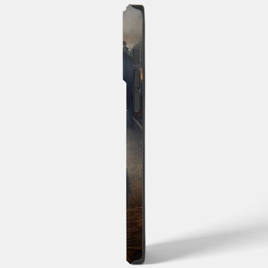 Coques Case-Mate iPhone Bordure Collie Halloween effroi (Verso / Gauche)