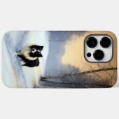Coques Case-Mate iPhone Bordure Collie Laisser neiger Noël (Verso (horizontal))