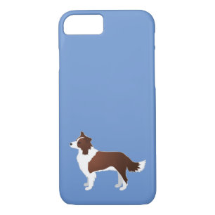 Case-Mate iPhone Case Bordure Collie Rouge race Chien Vue latérale Silho