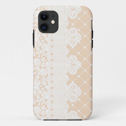 Coques Case-Mate iPhone Bordure de dentelle (Dos)