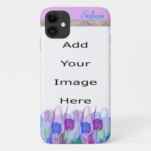 Case-Mate iPhone Case Bordure de tulipes colorées